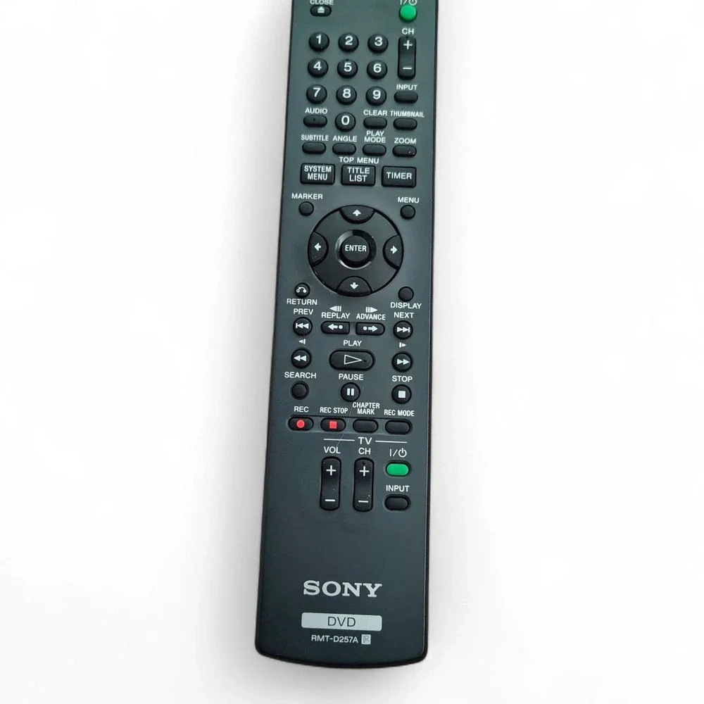 GENUINE SONY RMT-D257A DVD RECORDER REMOTE - RDR-GX257 RDR-GX380*READ